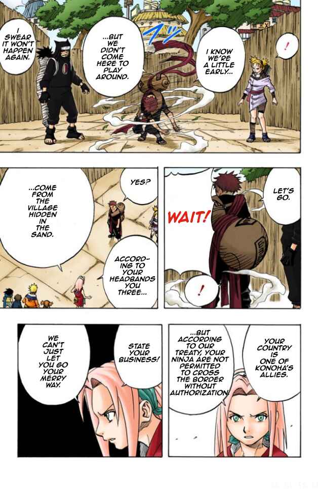 Page 17 Chapter 35 Naruto (Official Colored)