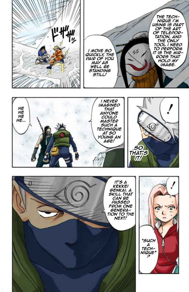Page 13 Chapter 25 Naruto (Official Colored)
