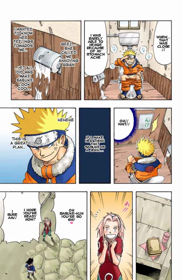 Page 20 Chapter 3 Naruto (Official Colored)