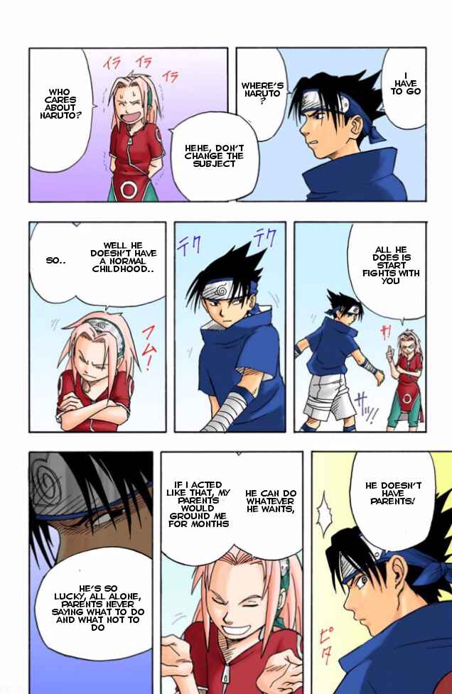 Page 21 Chapter 3 Naruto (Official Colored)