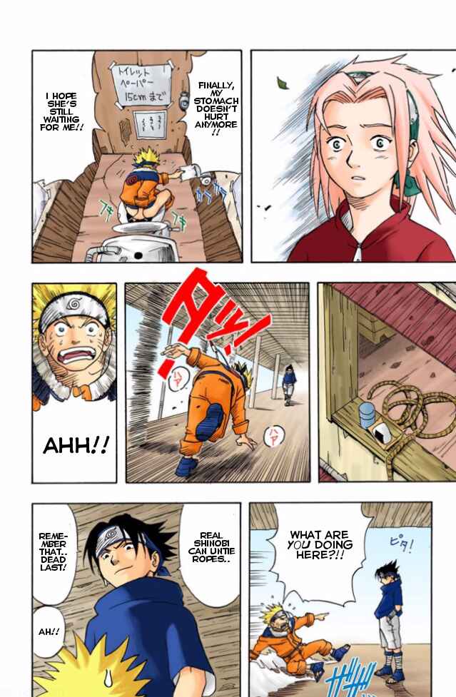 Page 23 Chapter 3 Naruto (Official Colored)