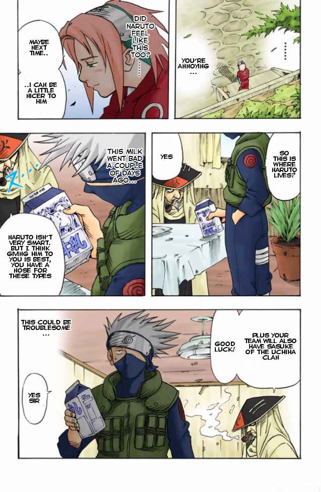 Page 24 Chapter 3 Naruto (Official Colored)