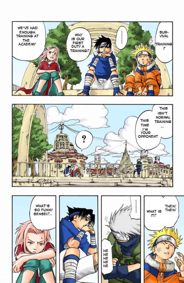 Page 12 Chapter 4 Naruto (Official Colored)