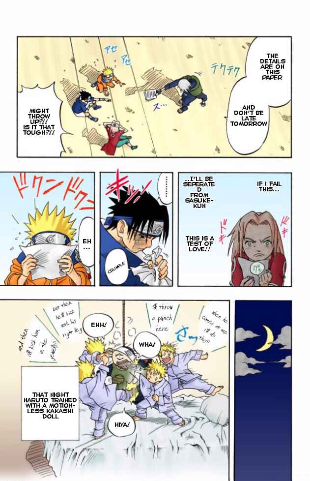 Page 15 Chapter 4 Naruto (Official Colored)