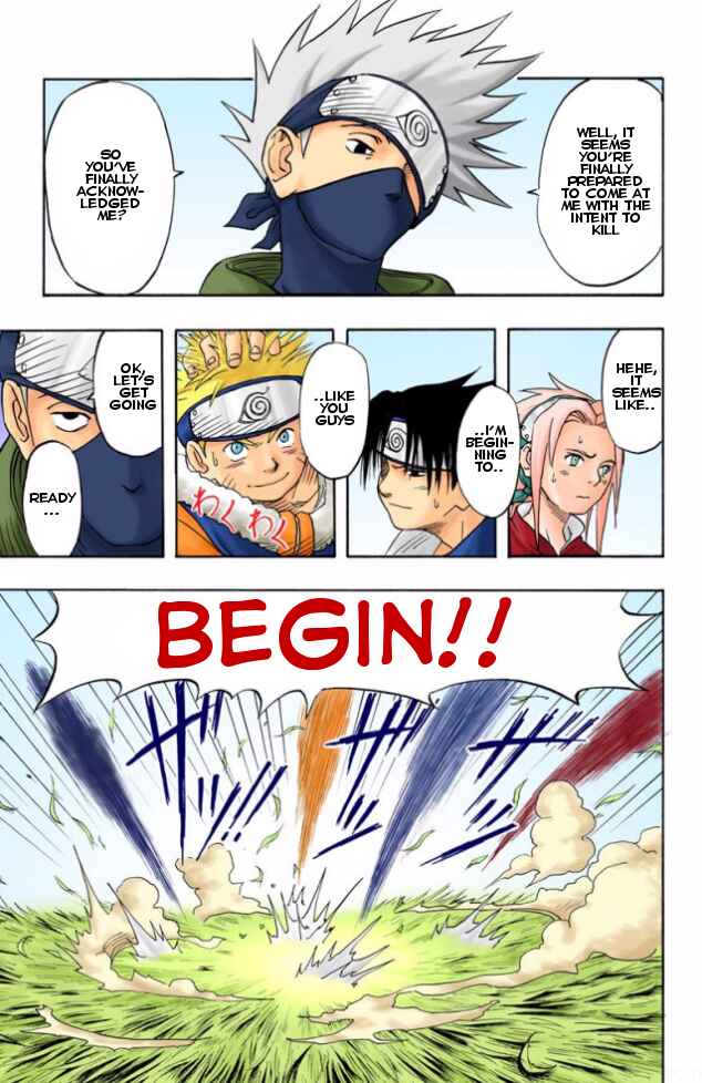 Page 21 Chapter 4 Naruto (Official Colored)