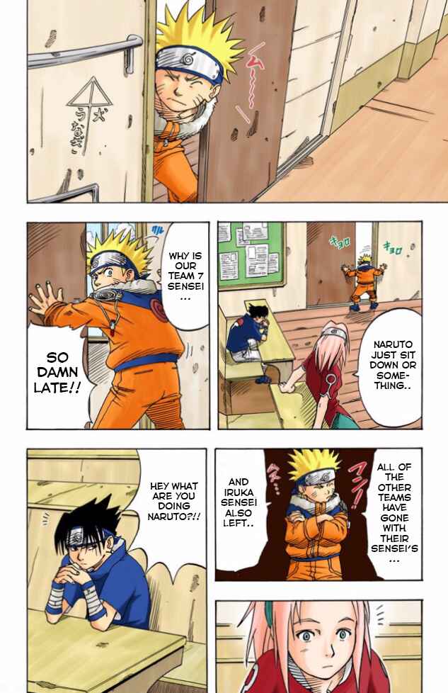 Page 4 Chapter 4 Naruto (Official Colored)