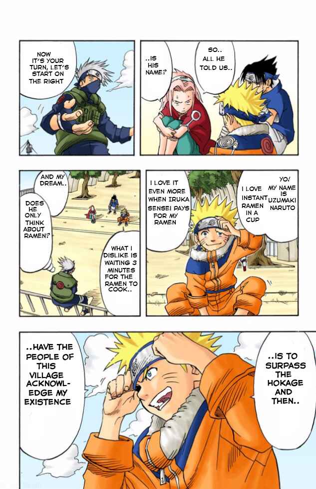 Page 8 Chapter 4 Naruto (Official Colored)