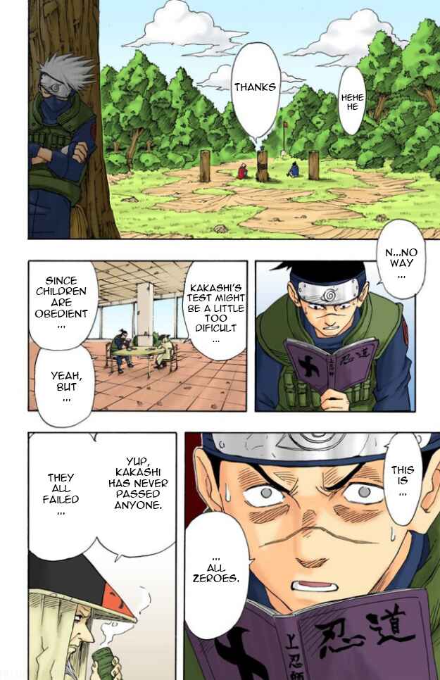 Page 15 Chapter 8 Naruto (Official Colored)