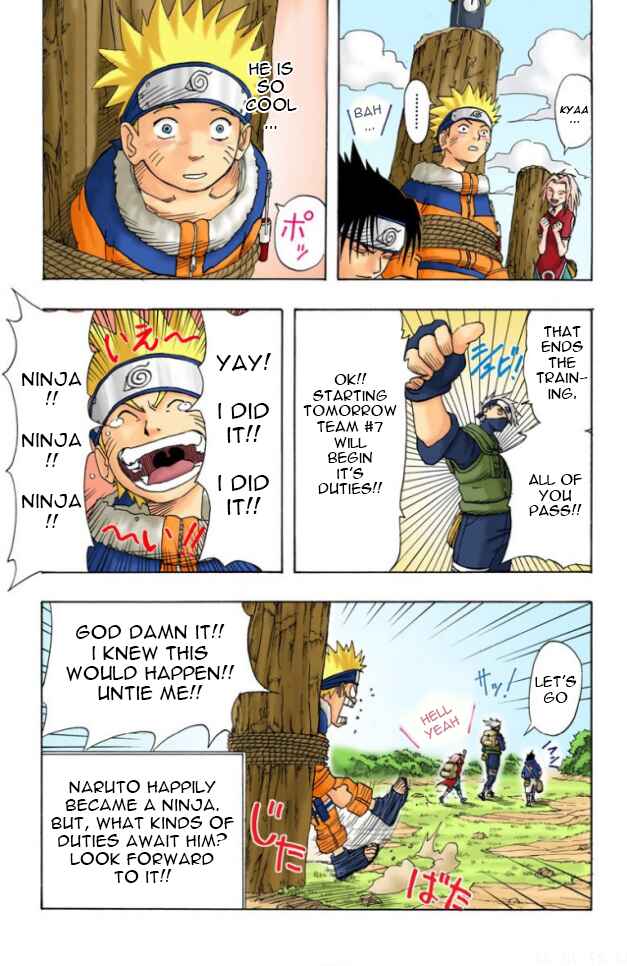 Page 19 Chapter 8 Naruto (Official Colored)