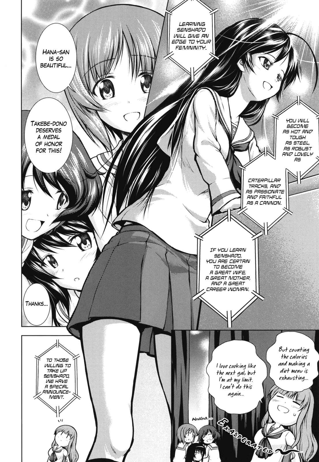 Page 13 Chapter 2 Girls und Panzer - Todays Menu for the Takebe Family  (Doujinshi)