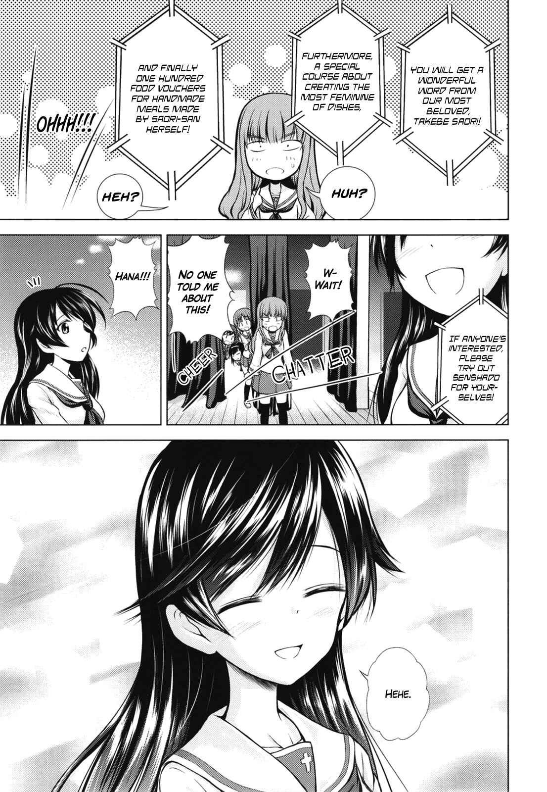 Page 14 Chapter 2 Girls und Panzer - Todays Menu for the Takebe Family  (Doujinshi)