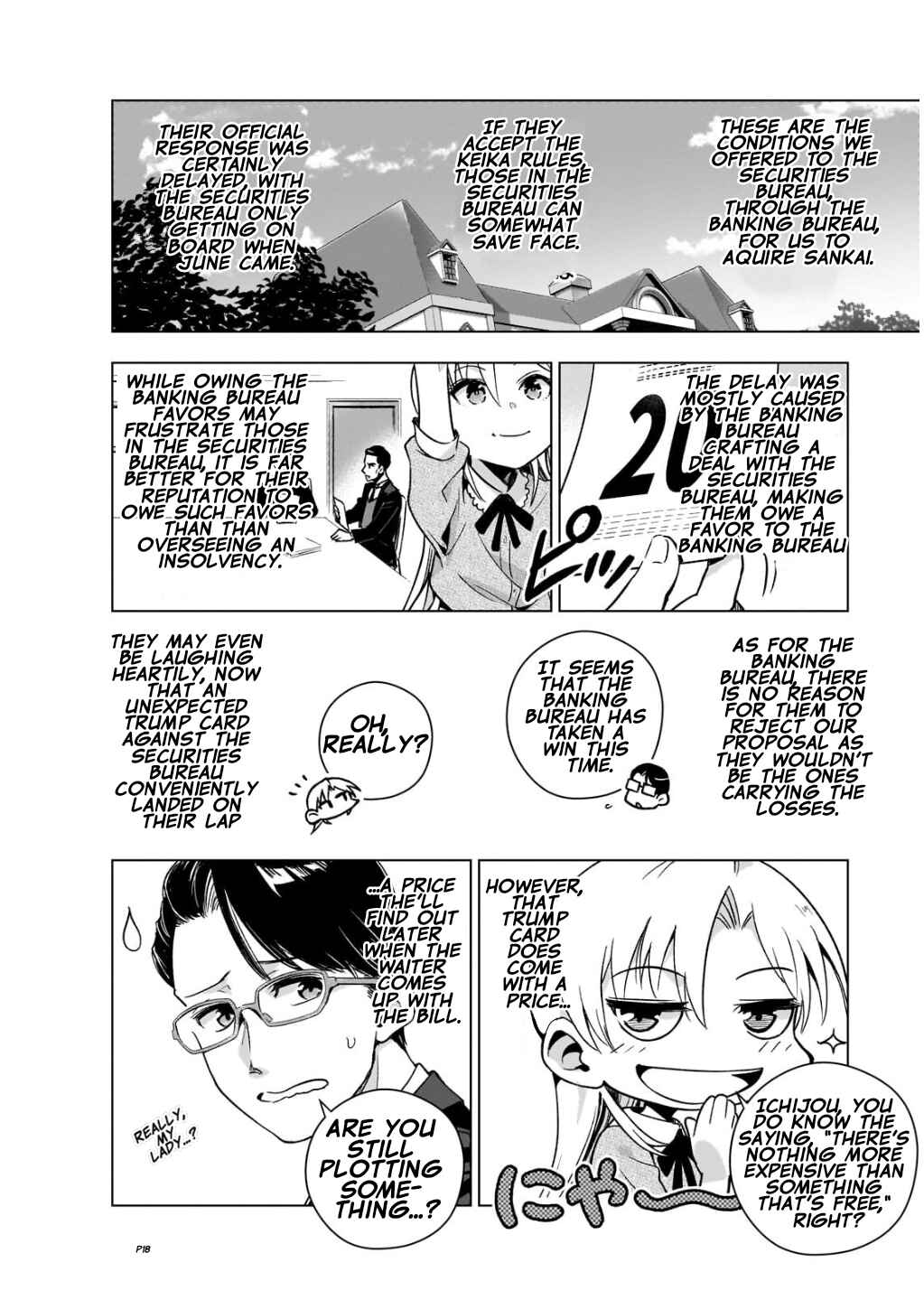 Page 18 Chapter 6 Gendai Shakai de Otome Game no Akuyaku Reijou wo Suru no wa Chotto Taihen
