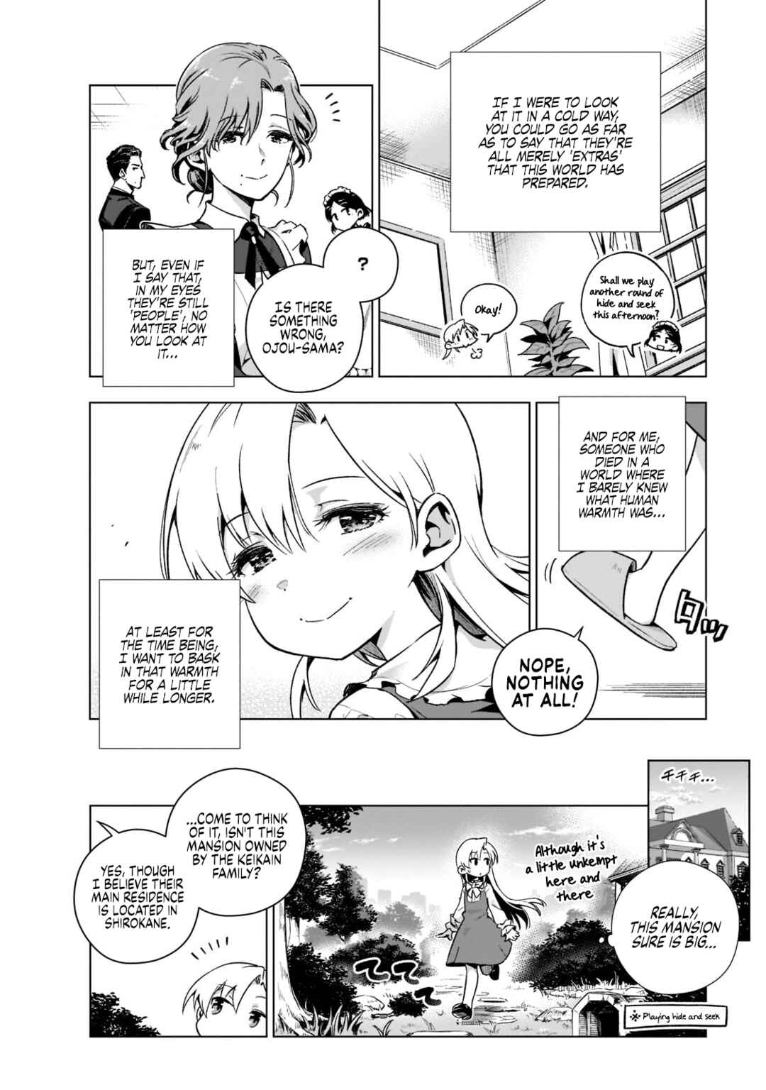 Page 11 Chapter 2 Gendai Shakai de Otome Game no Akuyaku Reijou wo Suru no wa Chotto Taihen