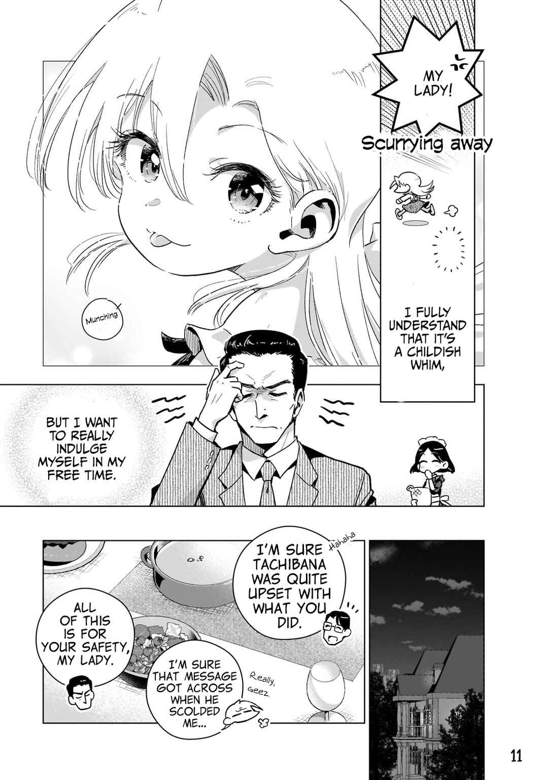 Page 11 Chapter 16 Gendai Shakai de Otome Game no Akuyaku Reijou wo Suru no wa Chotto Taihen