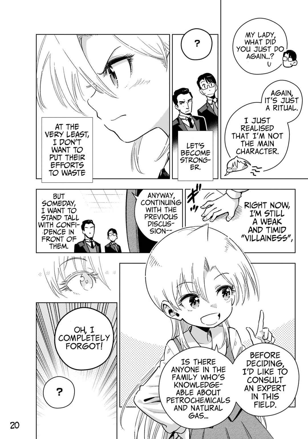Page 20 Chapter 16 Gendai Shakai de Otome Game no Akuyaku Reijou wo Suru no wa Chotto Taihen