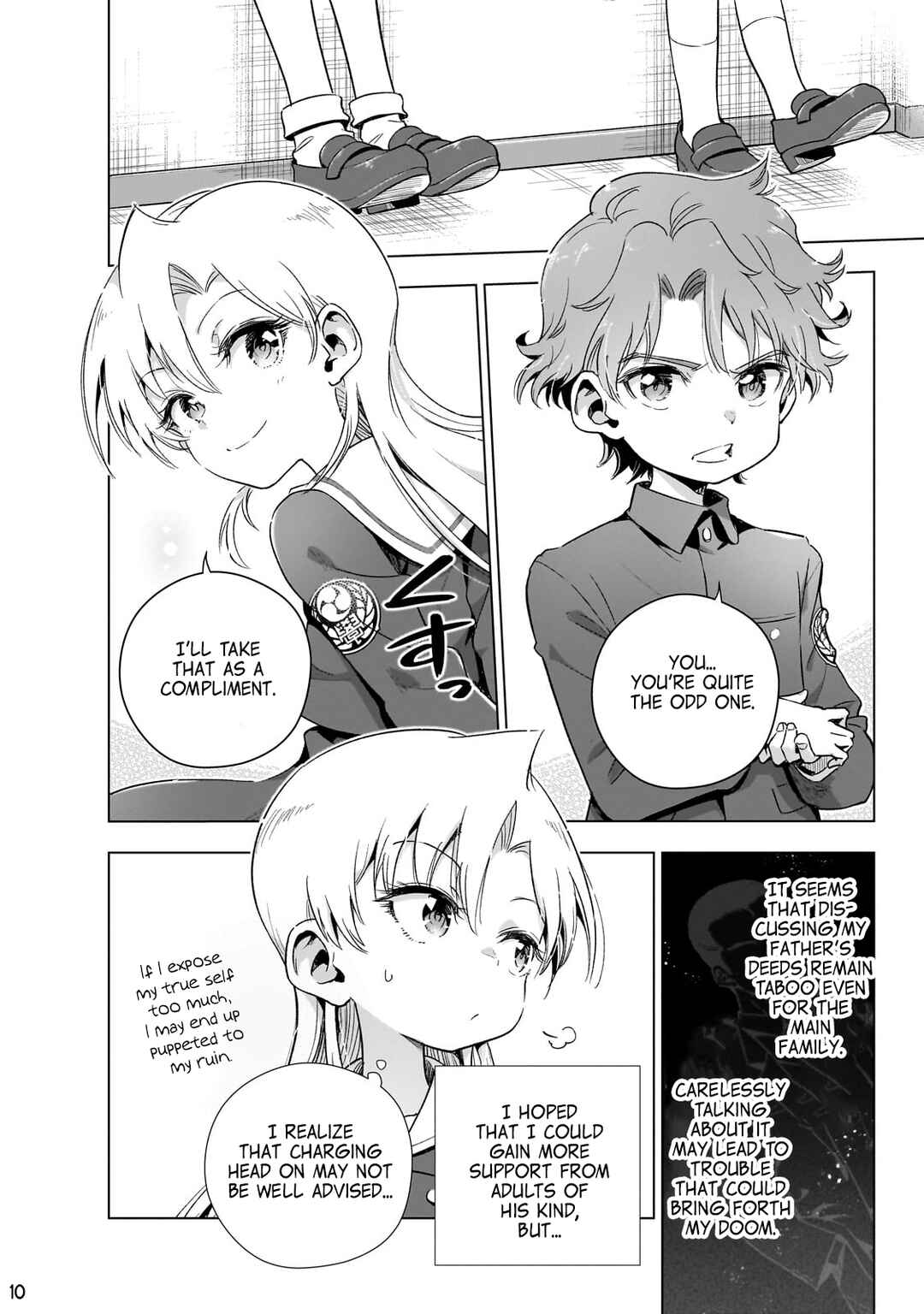 Page 10 Chapter 13 Gendai Shakai de Otome Game no Akuyaku Reijou wo Suru no wa Chotto Taihen