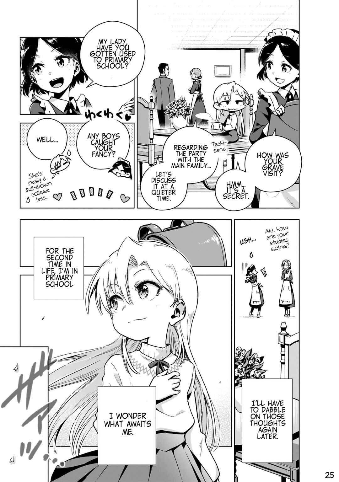 Page 26 Chapter 11 Gendai Shakai de Otome Game no Akuyaku Reijou wo Suru no wa Chotto Taihen