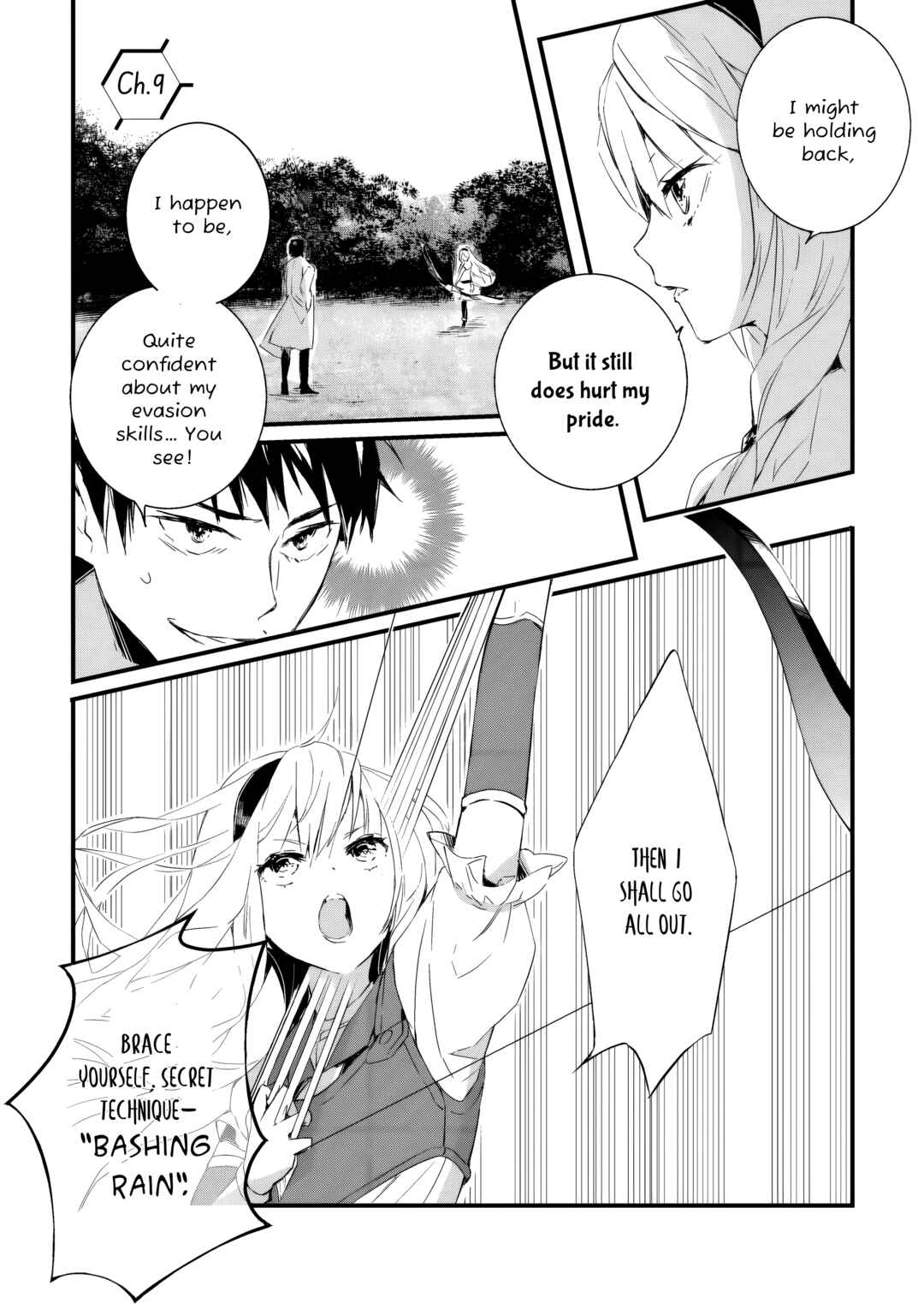 Page 1 Chapter 9 Hakui no Eiyuu