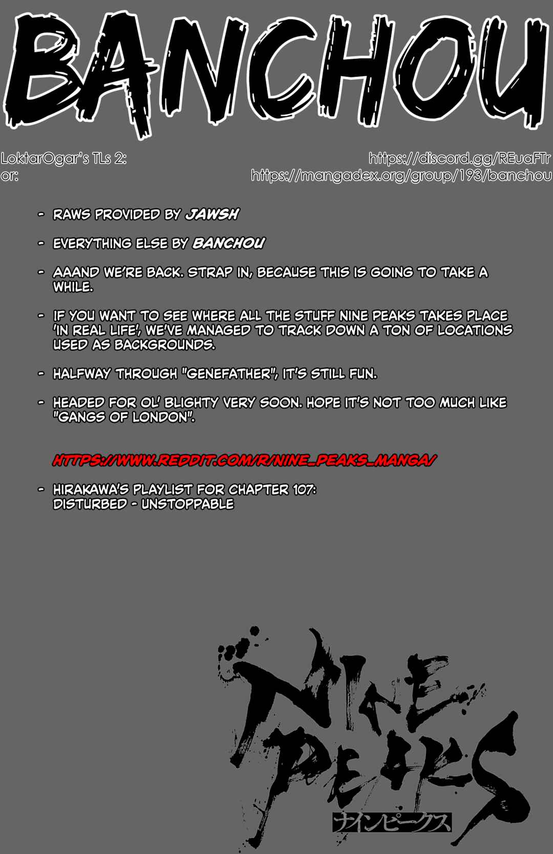 Page 1 Chapter 107 Nine Peaks