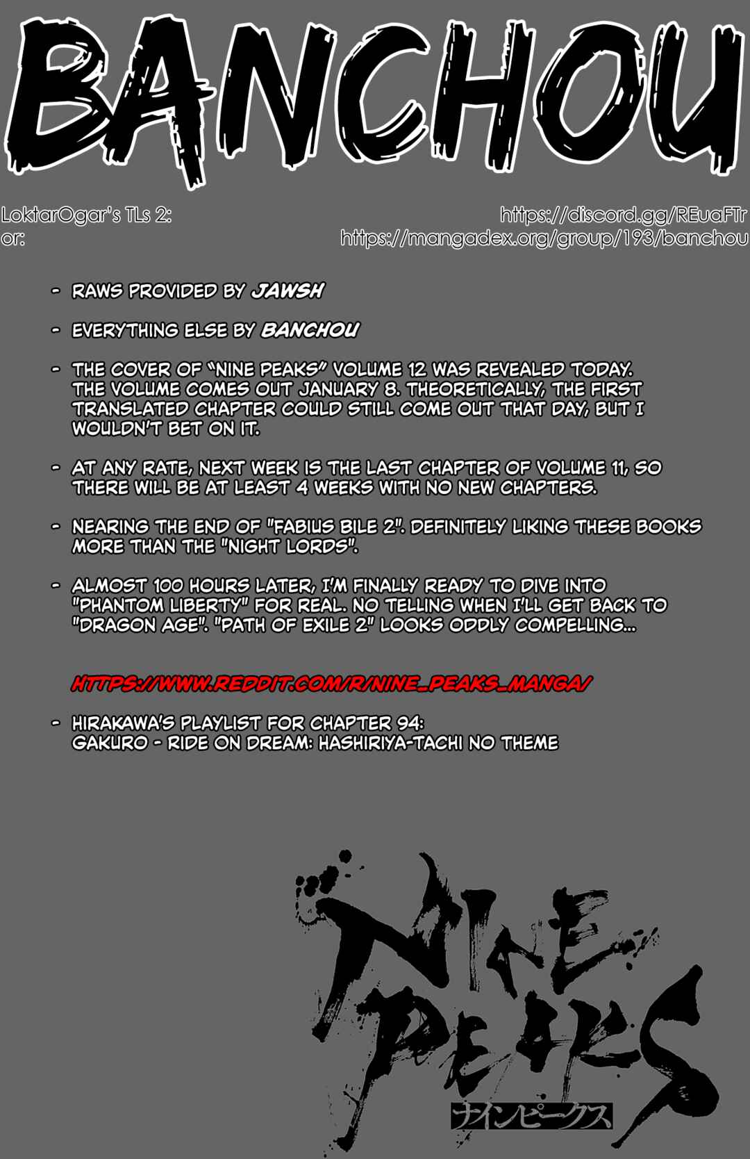 Page 1 Chapter 94 Nine Peaks