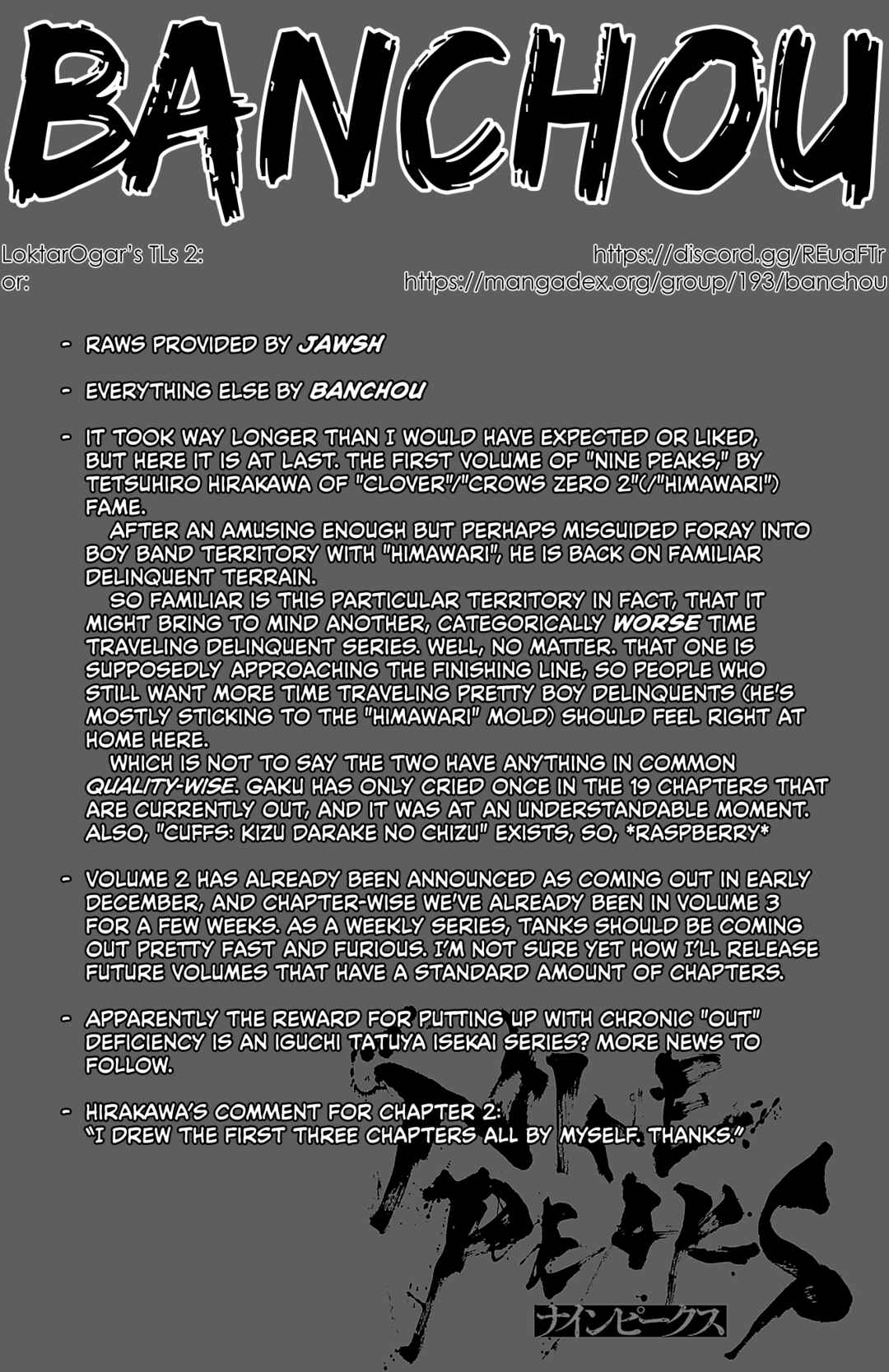 Page 1 Chapter 2 Nine Peaks