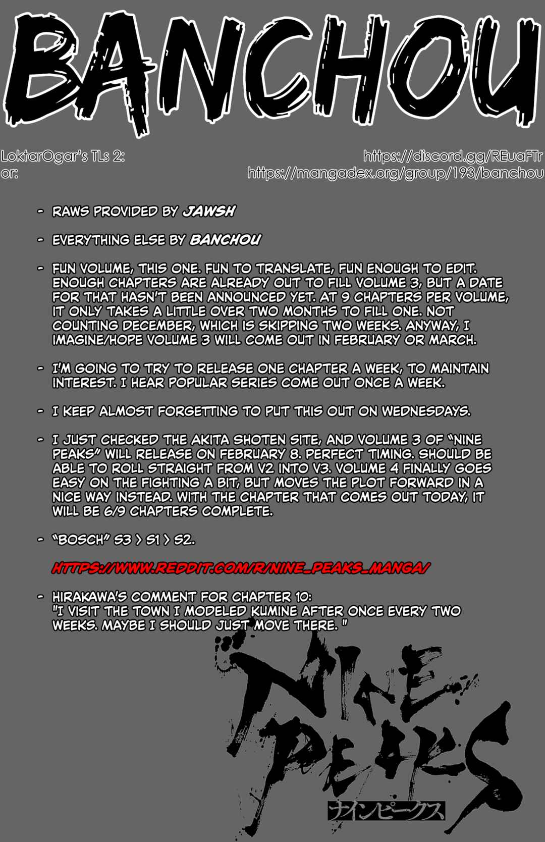 Page 1 Chapter 10 Nine Peaks