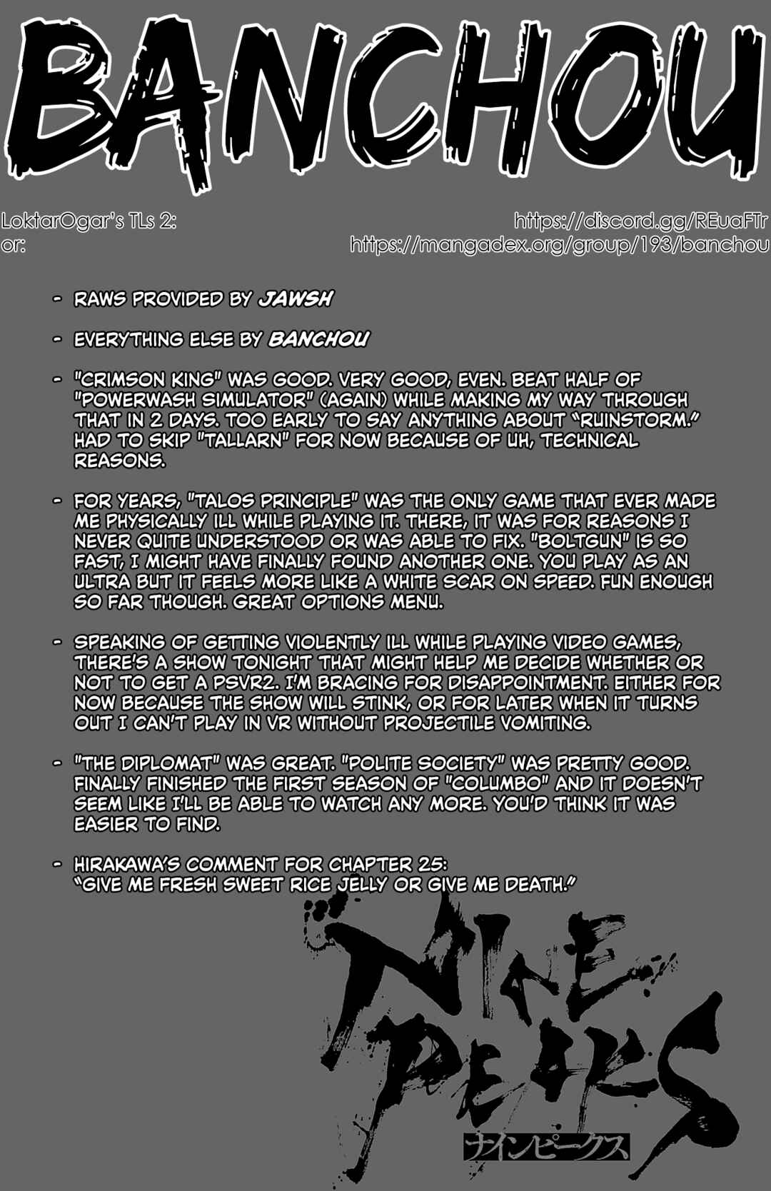 Page 1 Chapter 25 Nine Peaks