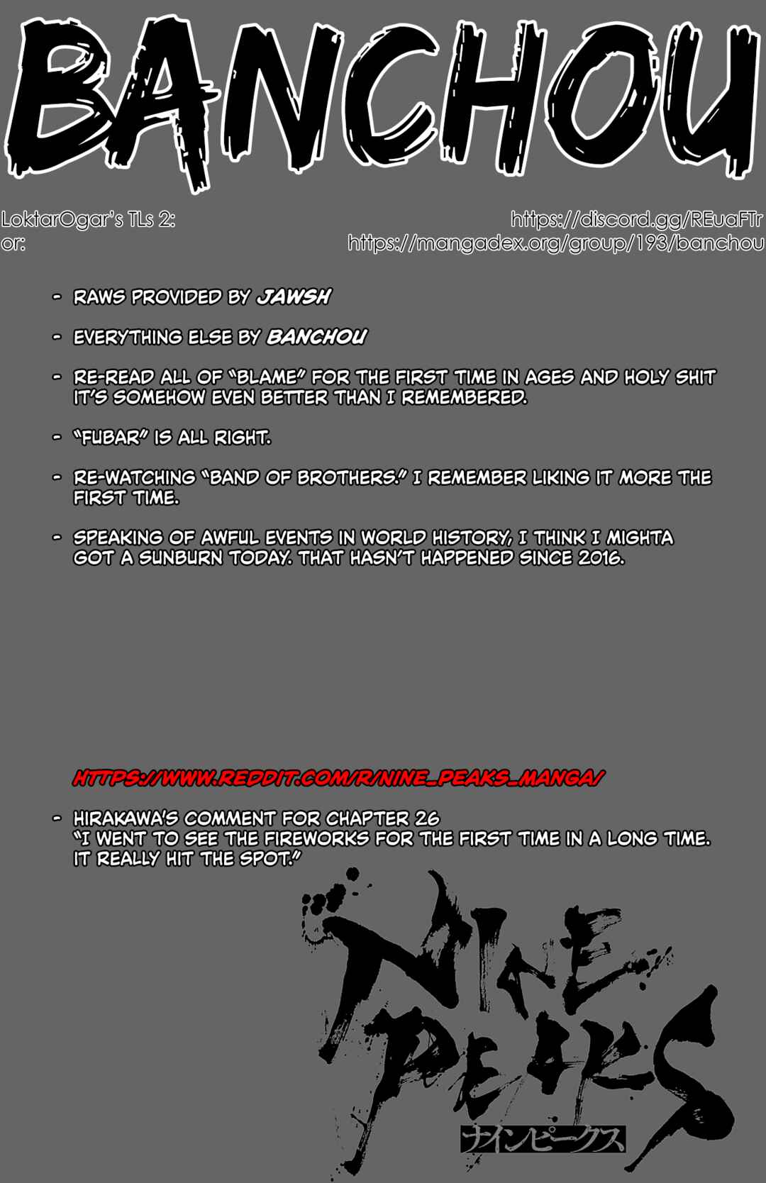 Page 1 Chapter 26 Nine Peaks
