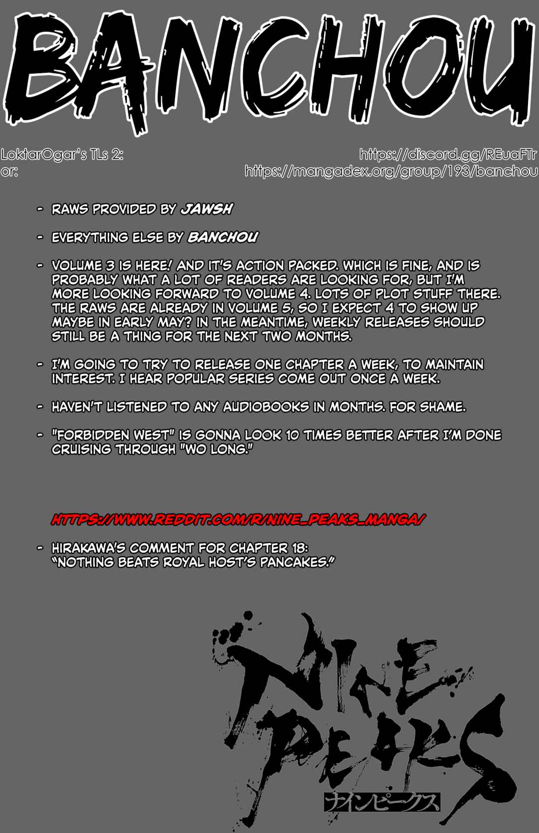 Page 1 Chapter 18 Nine Peaks