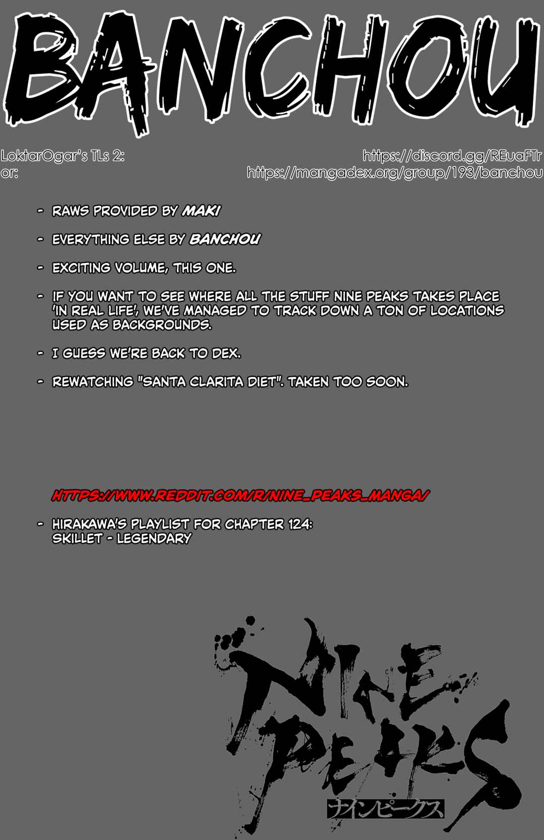 Page 1 Chapter 124 Nine Peaks