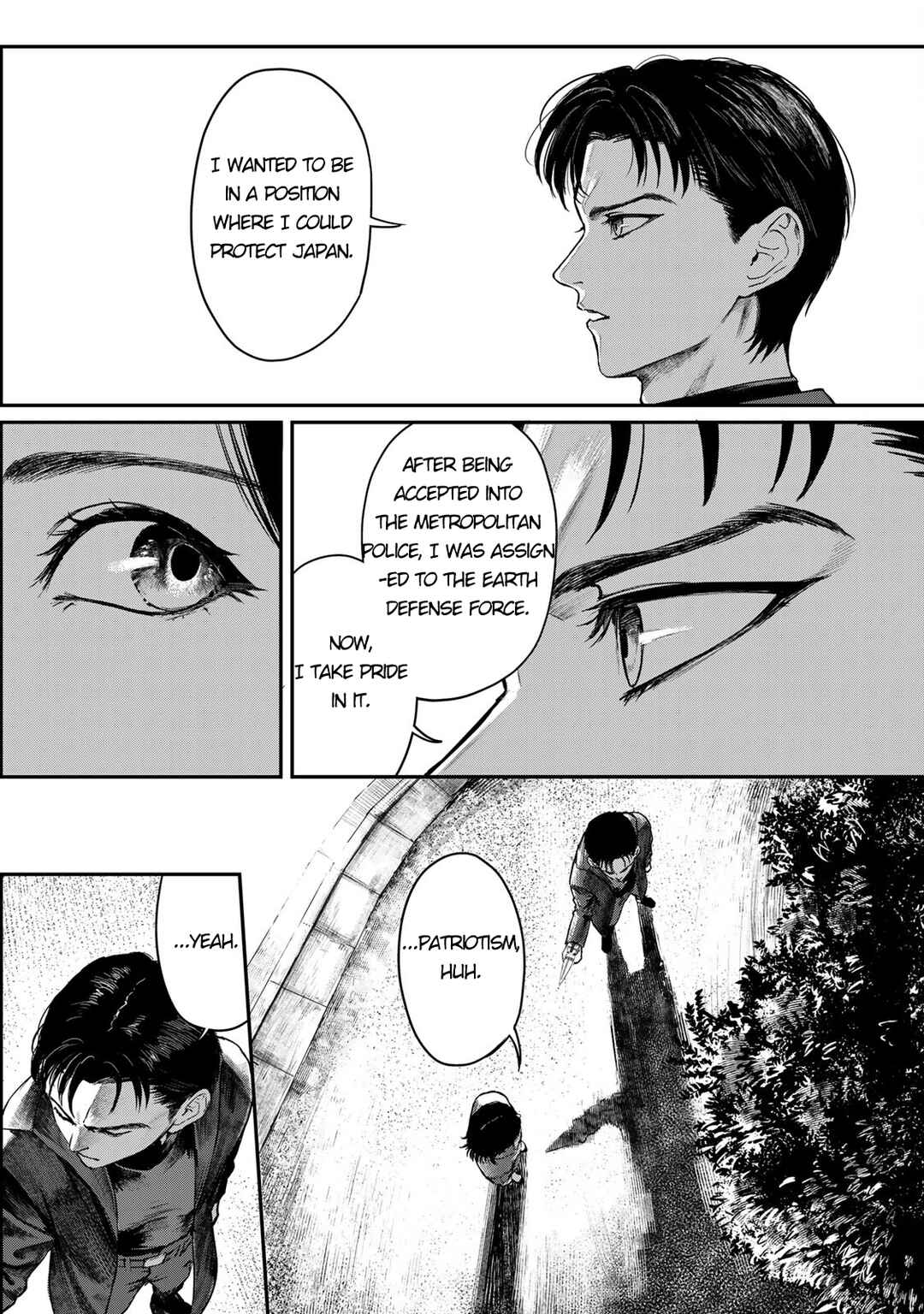 Page 19 Chapter 1 Chikyuu Boueitai X