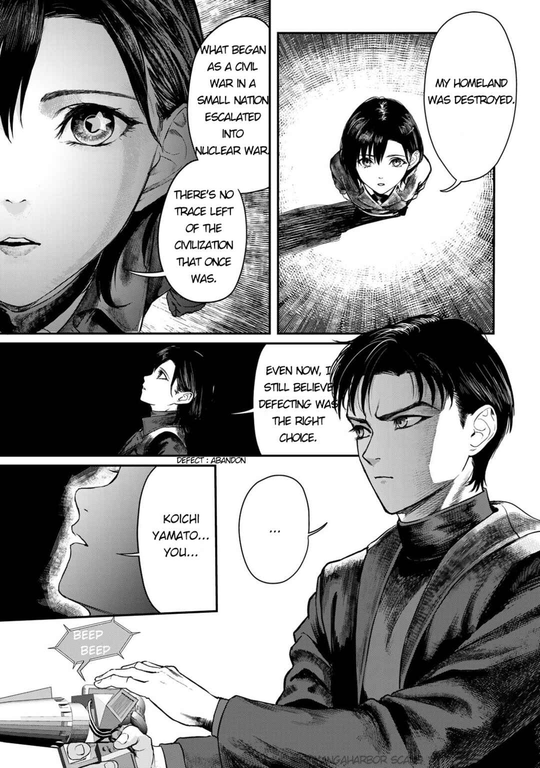Page 20 Chapter 1 Chikyuu Boueitai X