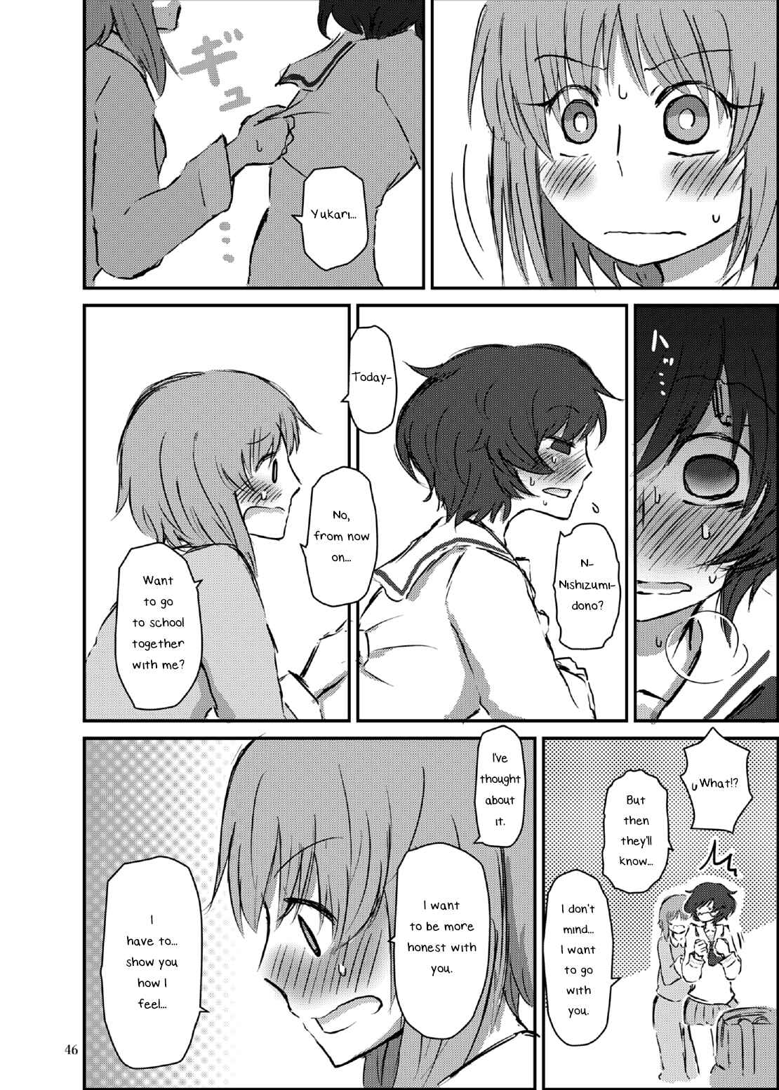 Page 46 Chapter Unknown_c5d7 GIRLS und PANZER - Bouhatei wa Takaku Moroi (Doujinshi)