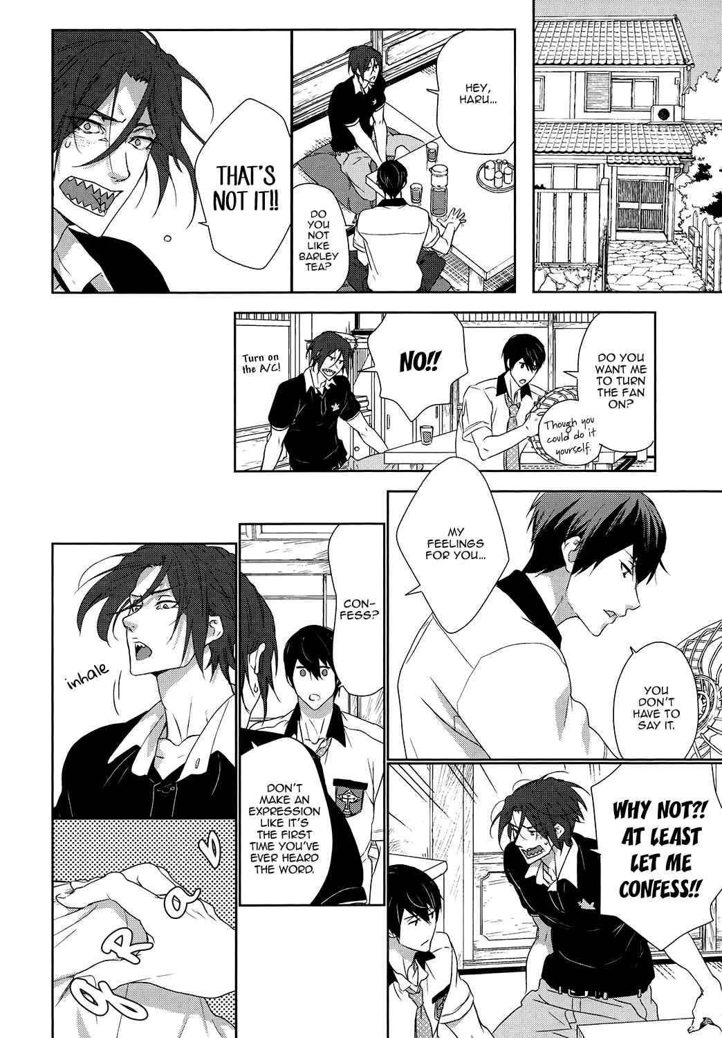 Page 13 Chapter Unknown_376a Free! - Toumei na Ato (Doujinshi)