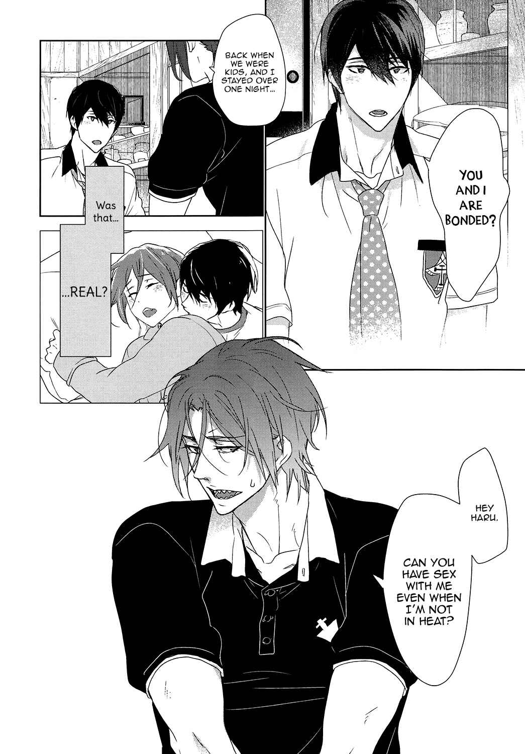 Page 15 Chapter Unknown_376a Free! - Toumei na Ato (Doujinshi)