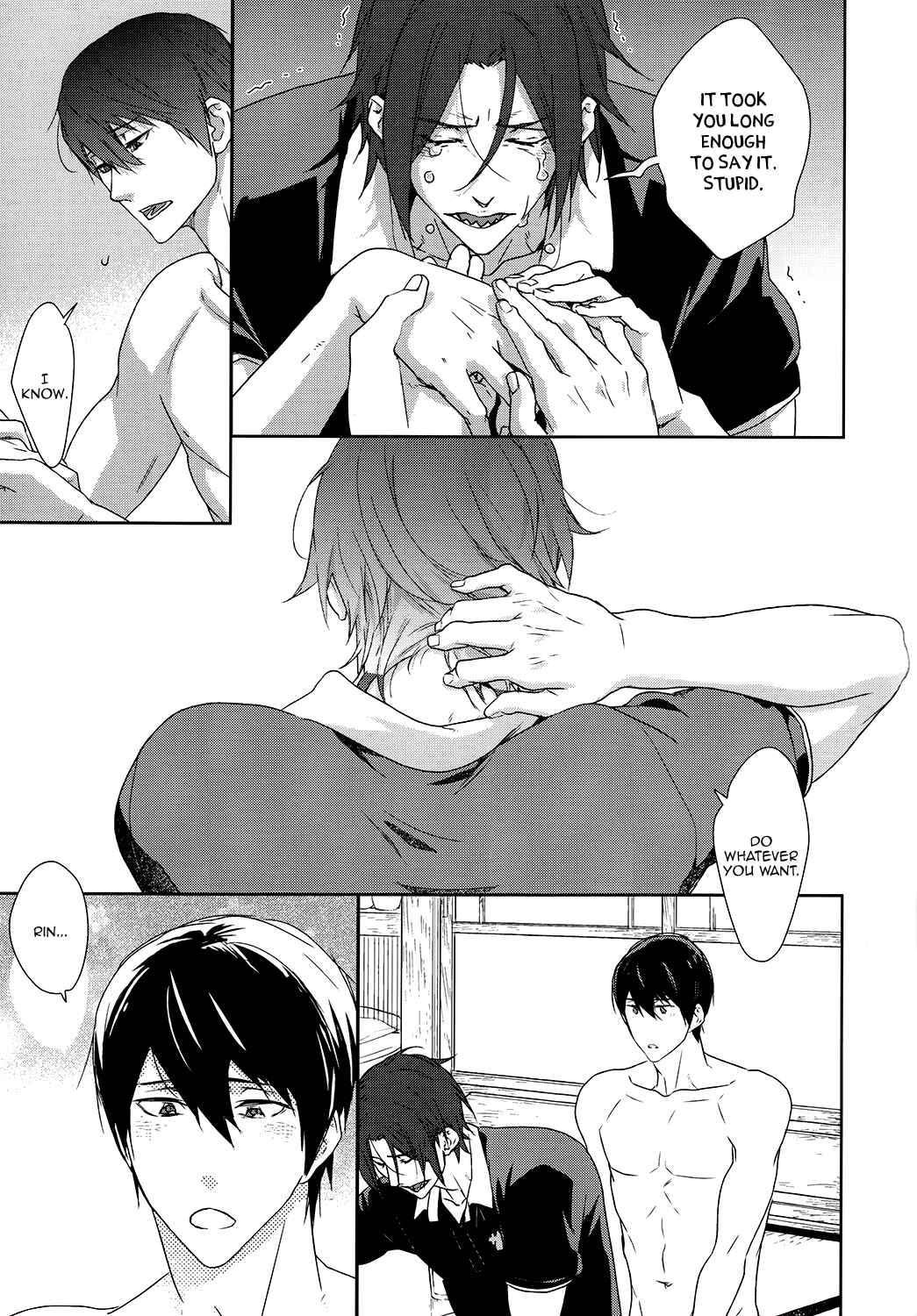 Page 24 Chapter Unknown_376a Free! - Toumei na Ato (Doujinshi)