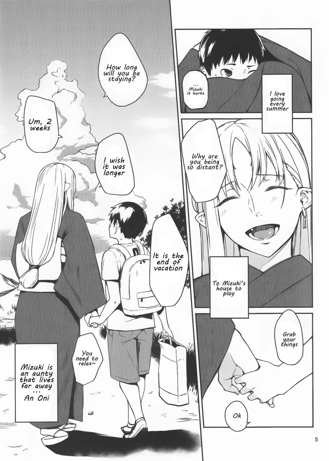 Page 4 Chapter 1 Oni no Sumu Ie