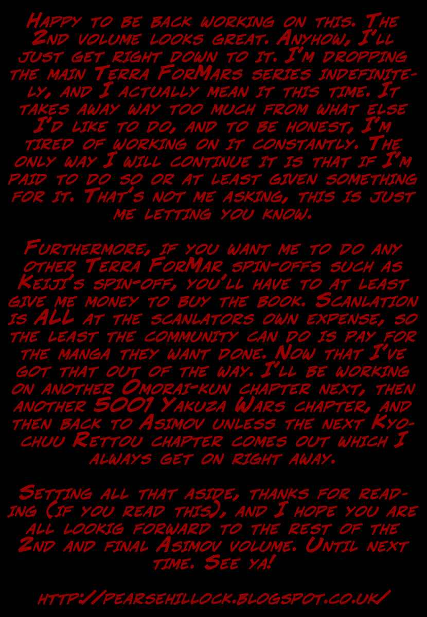 Page 37 Chapter 8 Terra Formars Gaiden - Asimov
