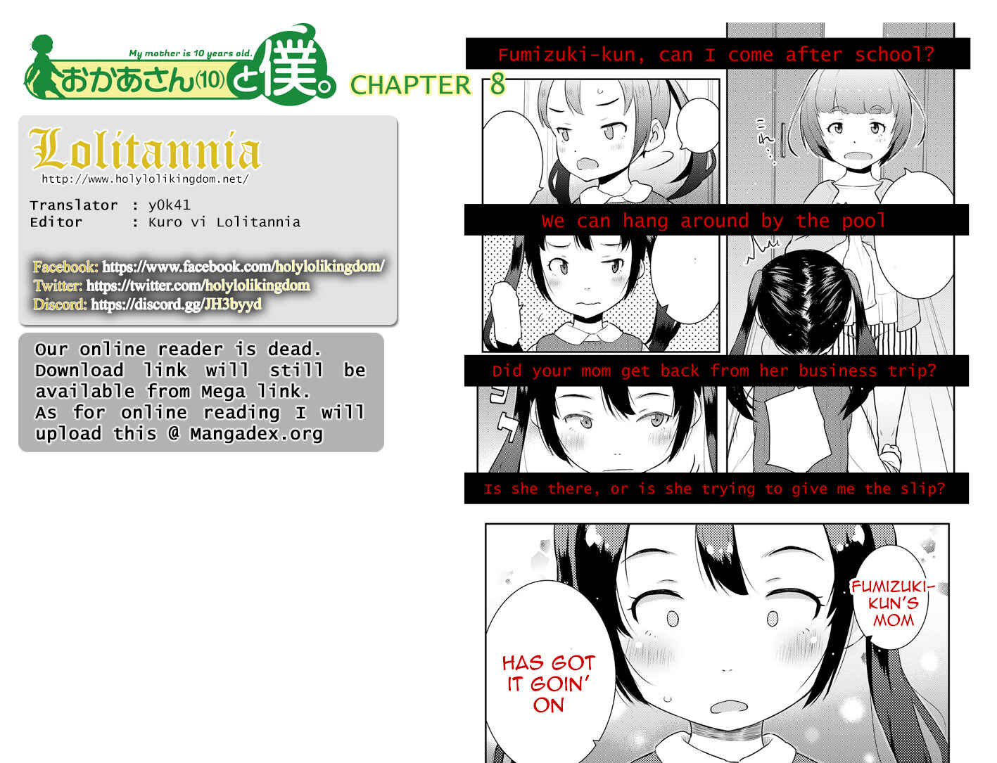 Page 1 Chapter 8 Okaa-san (10) to Boku.