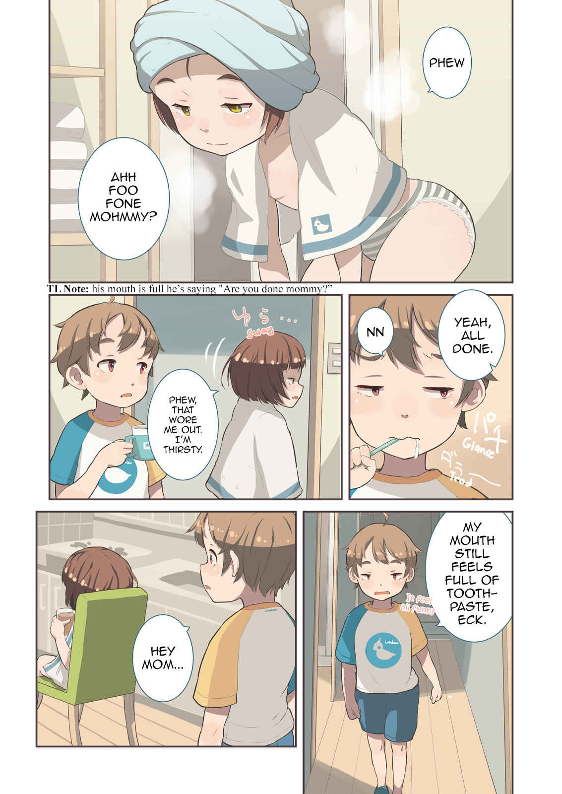 Page 4 Chapter 4 Okaa-san (10) to Boku.