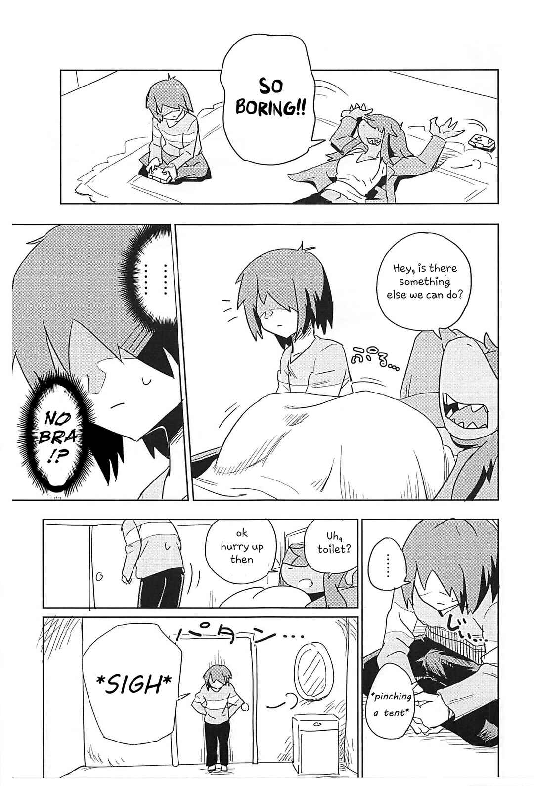 Page 3 Chapter Unknown_f6b8 Deltarune - Interspecies puberty under one roof (Doujinshi)
