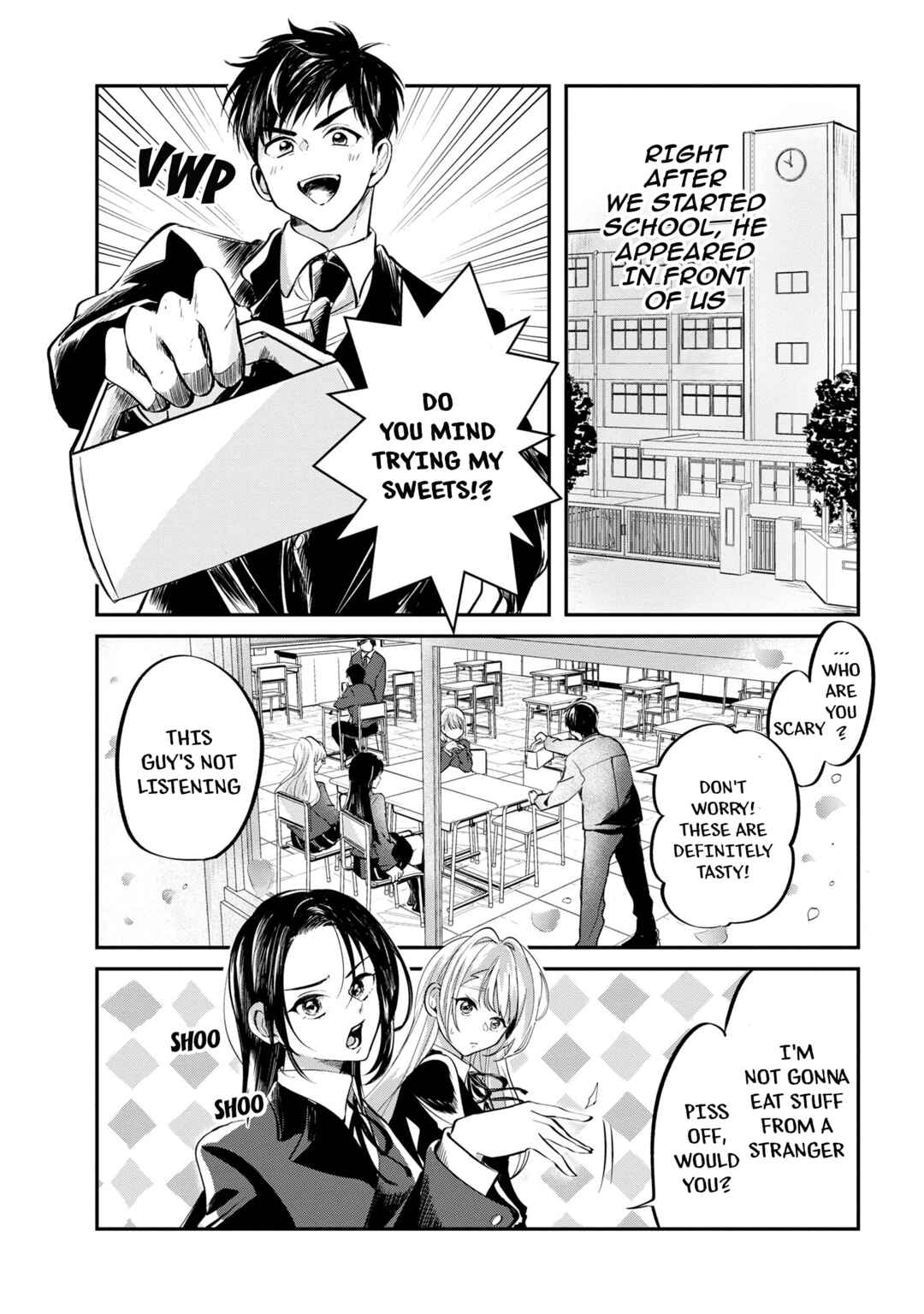 Page 1 Chapter 3 Aisare Tenshi na Classmate ga, Ore ni Dake Itazura ni Hohoemu
