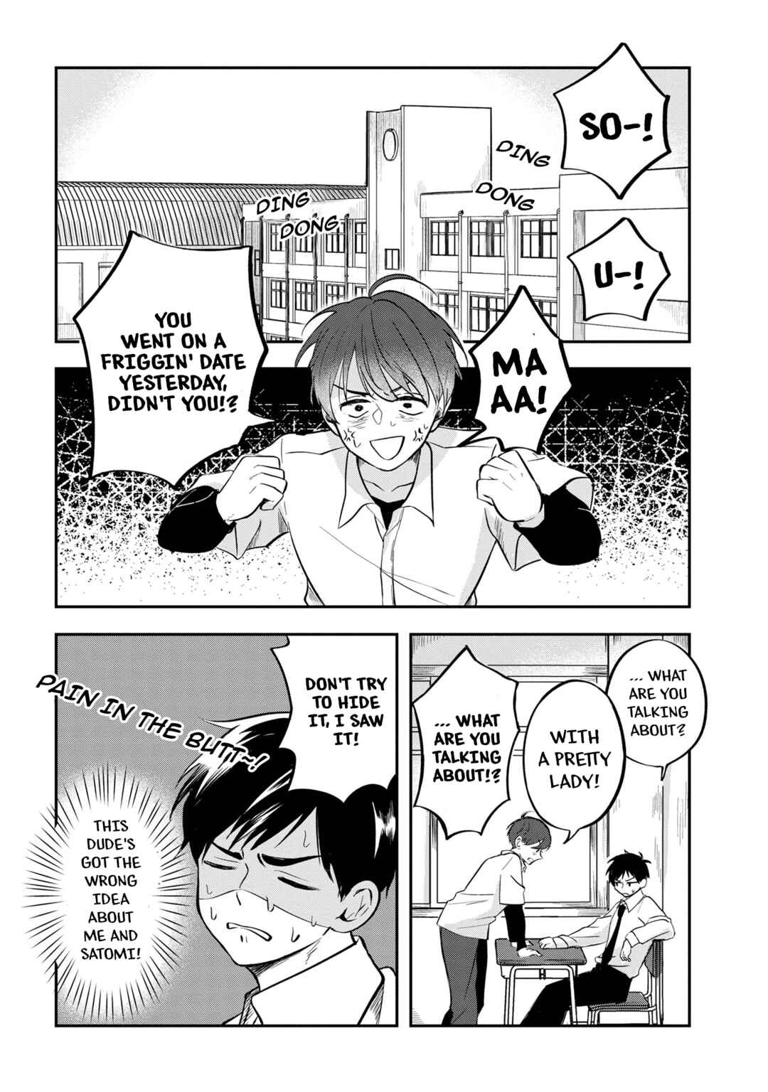 Page 28 Chapter 3 Aisare Tenshi na Classmate ga, Ore ni Dake Itazura ni Hohoemu