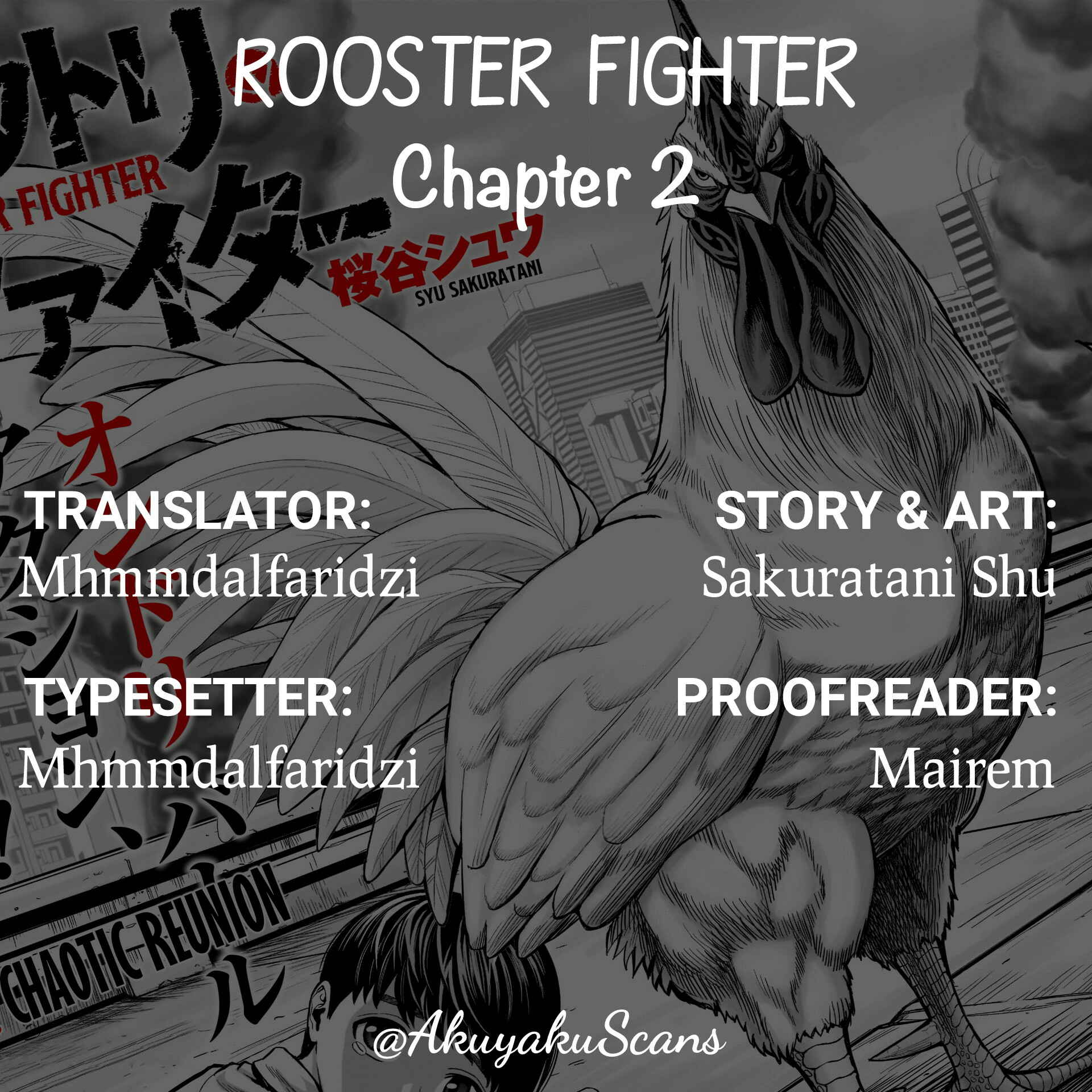 Page 1 Chapter 2 Rooster Fighter