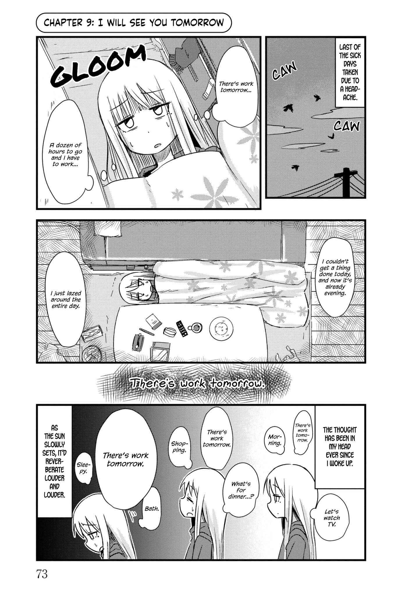 Page 1 Chapter 9 She Doesnt Know Why She Lives.