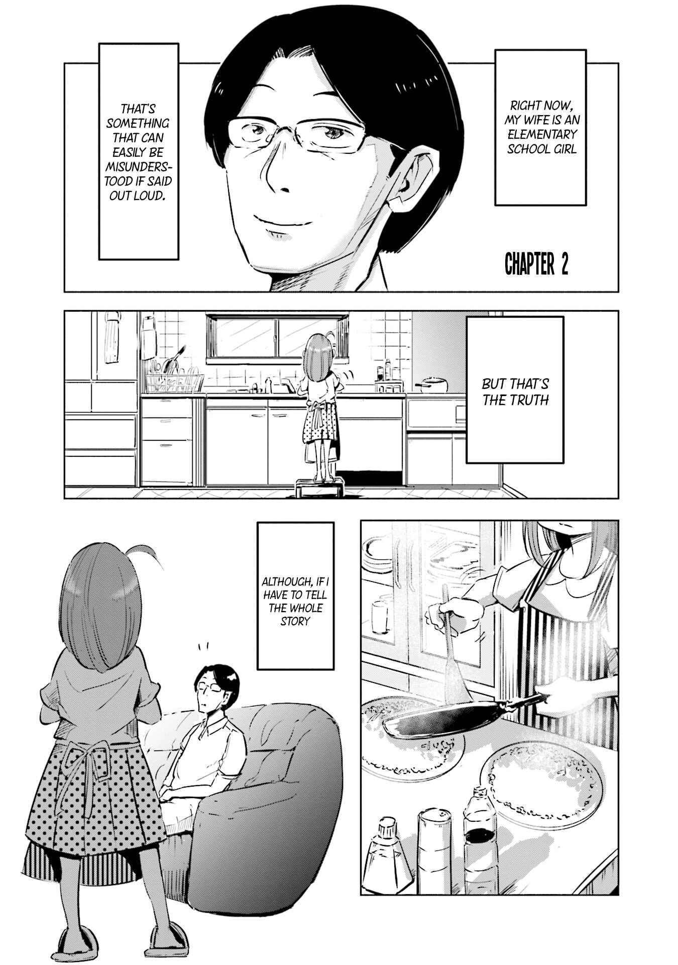 Page 2 Chapter 2 Tsuma, Shougakusei ni Naru.
