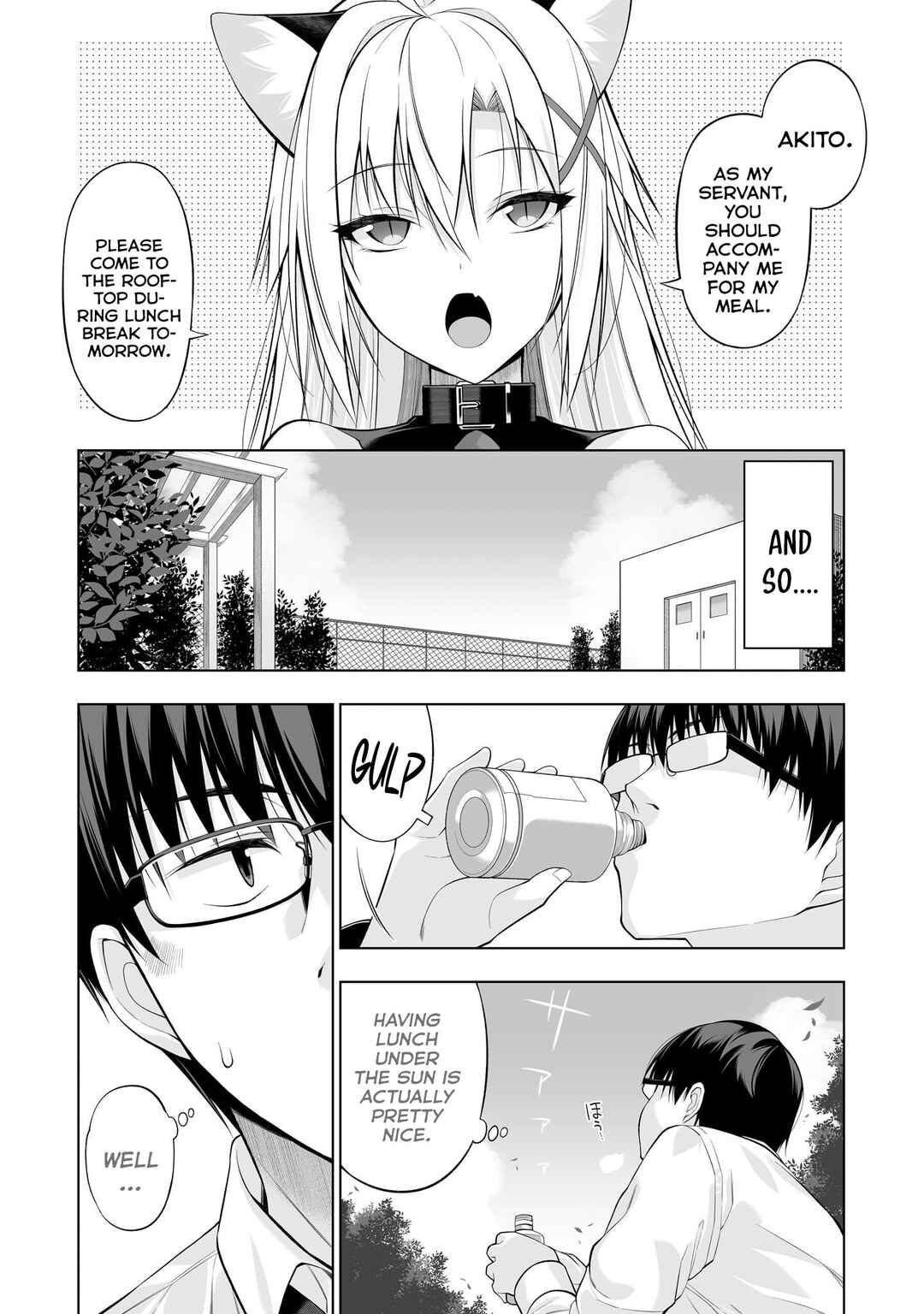 Page 6 Chapter 3 Anata wa Watashi no Geboku desu - Neko to Geboku no Himitsu no Kankei