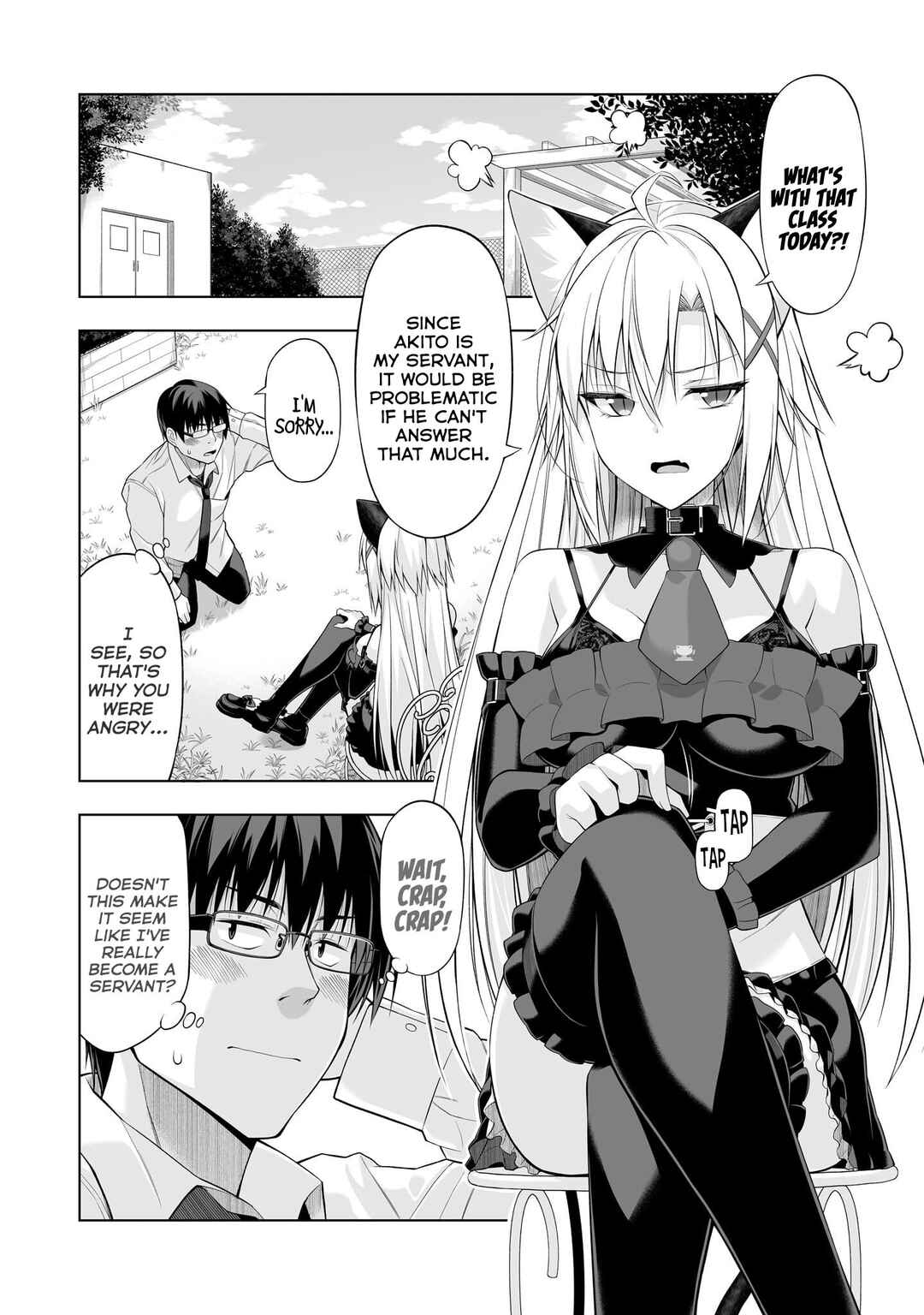 Page 8 Chapter 2 Anata wa Watashi no Geboku desu - Neko to Geboku no Himitsu no Kankei