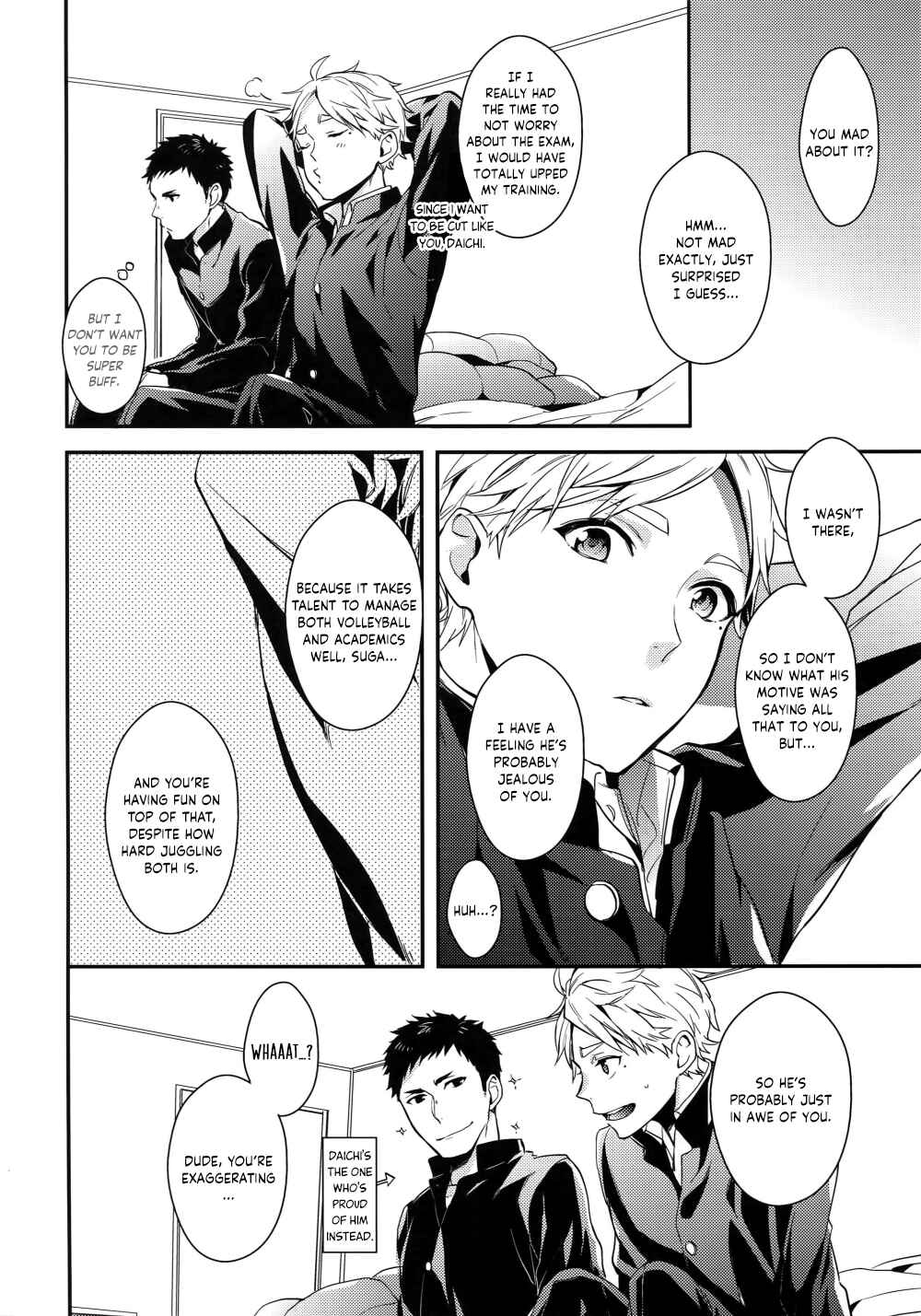 Page 18 Chapter Unknown_a5a9 Haikyu!! - Shushoutachi no Naishogoto: Okawari (Doujinshi)