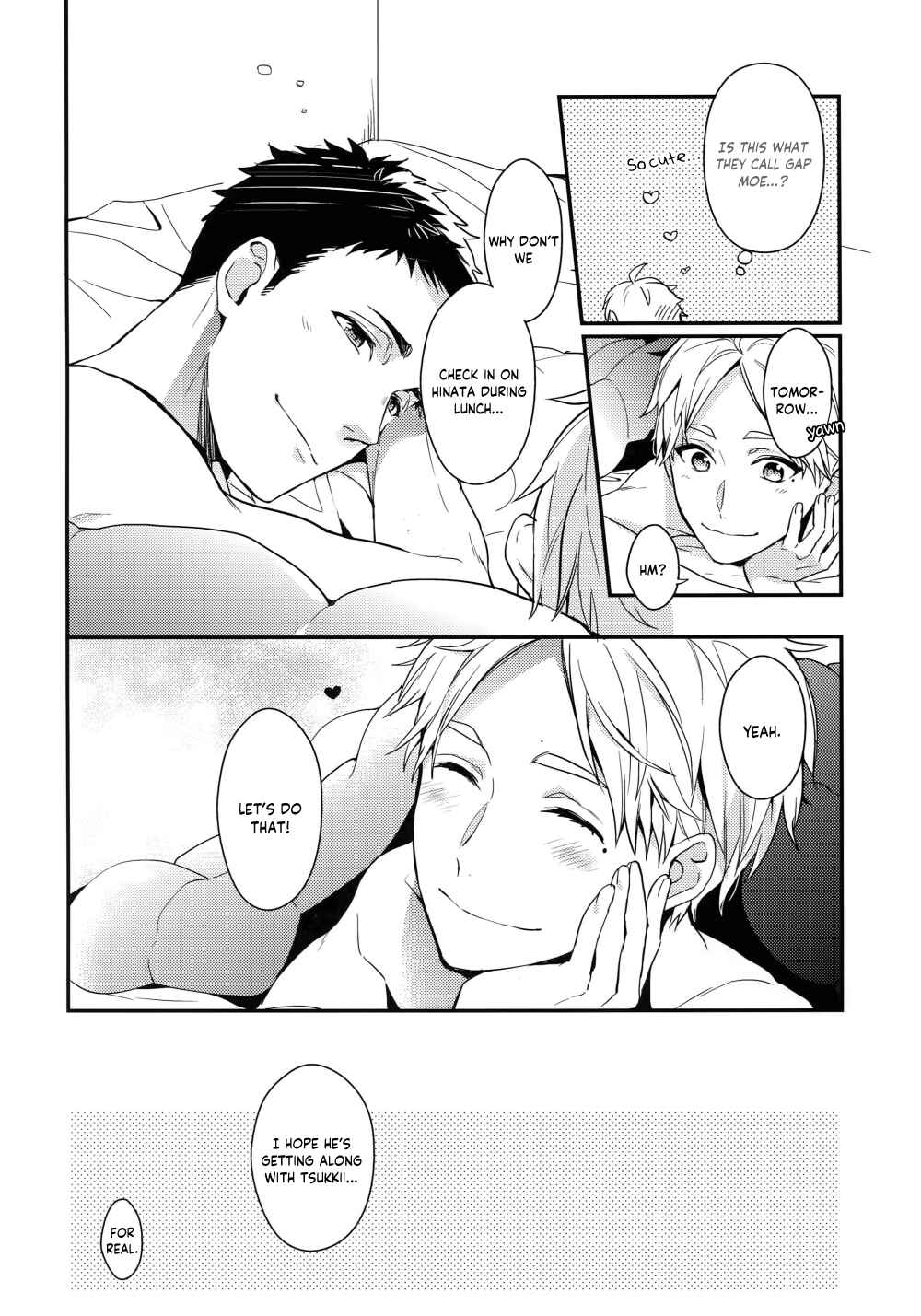 Page 30 Chapter Unknown_a5a9 Haikyu!! - Shushoutachi no Naishogoto: Okawari (Doujinshi)